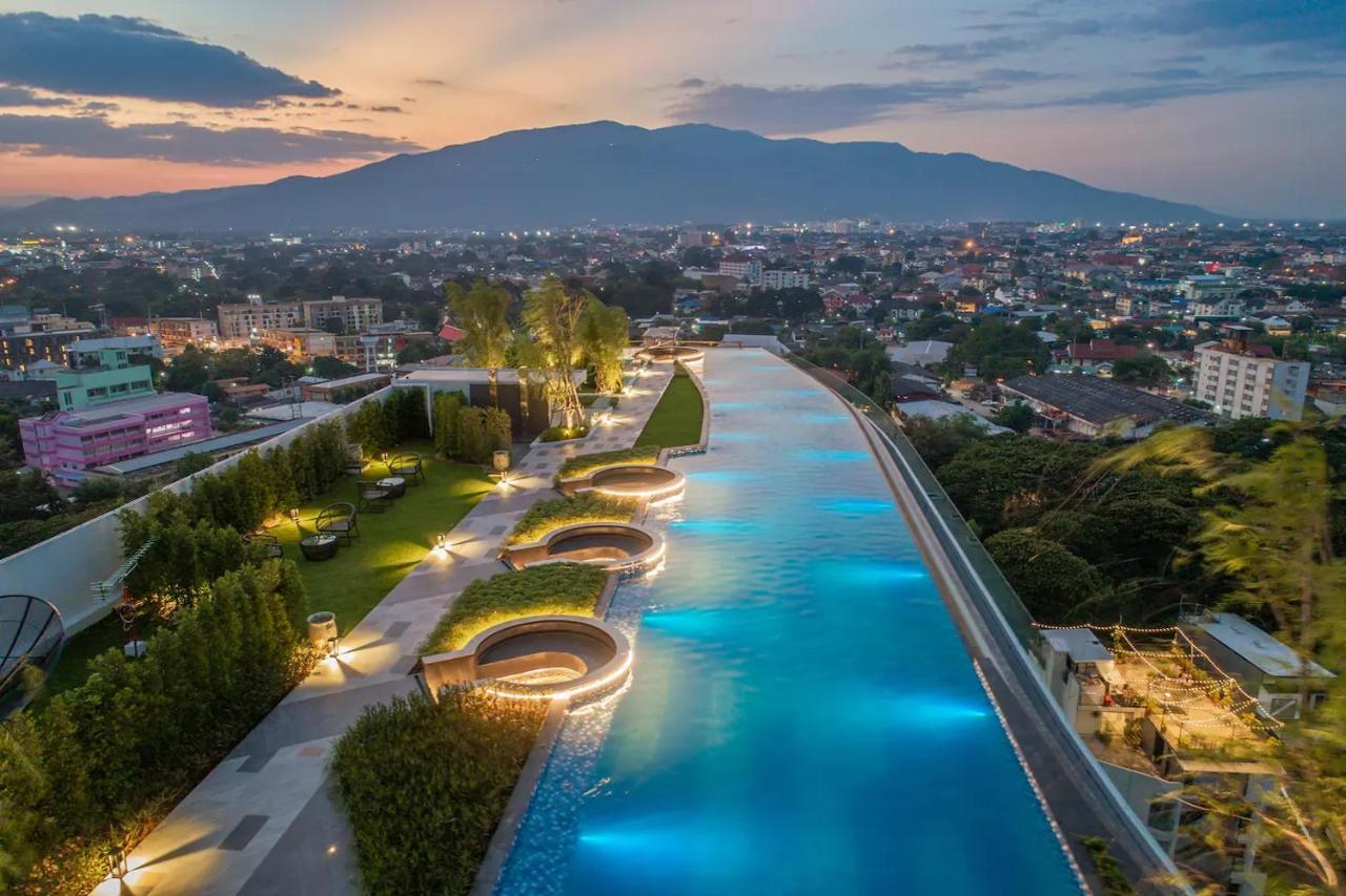 Astra Sky River Paronama Pool Luxury Changklan Chiang Mai Bagian luar foto